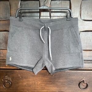 Womens Polo Ralph Lauren fleece rough hem shorts